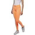 Replay Women's New Luz Skinny Jeans, Orange Fluo, 24W / 30L