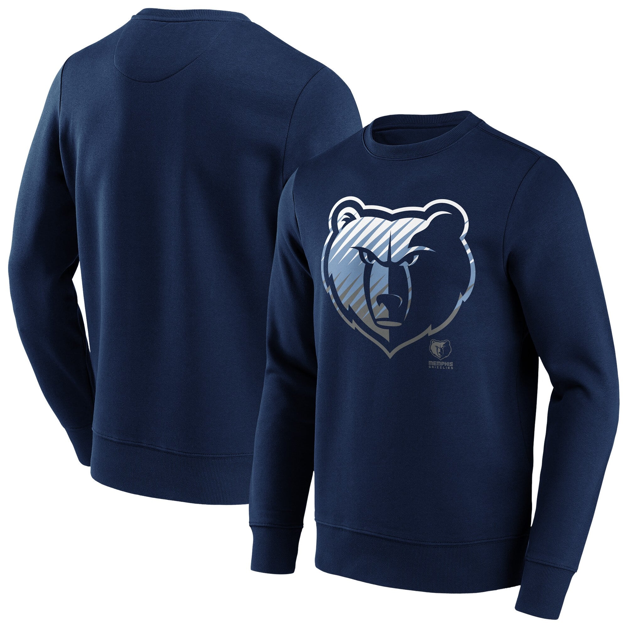 Memphis Grizzlies Fade Graphic Crew Sweatshirt – Herren