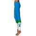 Women's Royal Texas A&M Corpus Christi Islanders Plus Size Color Block Yoga Leggings