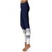 Women's Navy UNF Ospreys Color Block Yoga Leggings