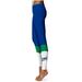 Women's Blue Florida Gulf Coast Eagles Plus Size Color Block Yoga Leggings