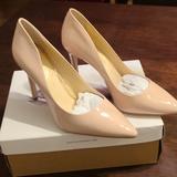 Jessica Simpson Shoes | Jessica Simpson Nude Blush Patent Heels | Color: Pink/Tan | Size: 7.5