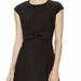 Kate Spade Dresses | Kate Spade Black Crepe Cocktail Dress With Bow | Color: Black | Size: 6