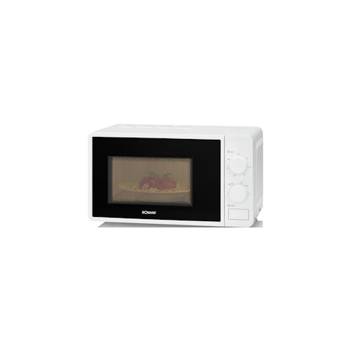 Bomann MW 6014 CB Arbeitsplatte Solo-Mikrowelle 20 l 700 W Weiß