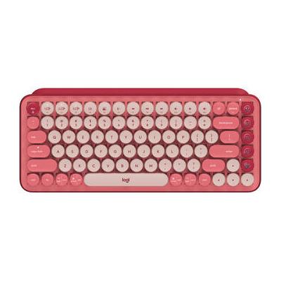 Logitech POP Keys Wireless Bluetooth Mechanical Keyboard (Heartbreaker Rose) 920-010709