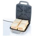 Cloer 6269 Sandwich-Toaster 1800 W Silber