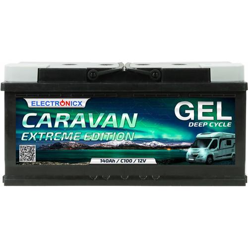 Caravan extreme Edition Gel Batterie 140 ah 12V Wohnmobil Boot Versorgung – Electronicx