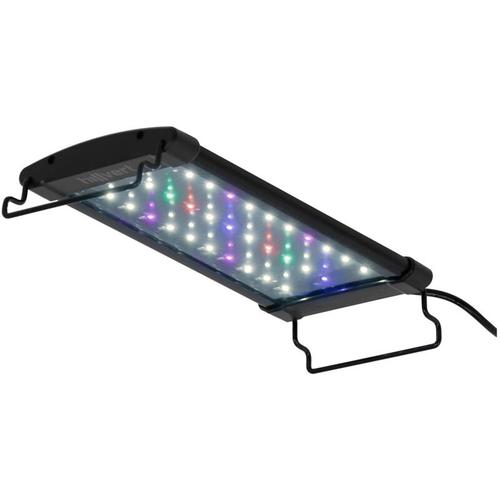 Aquarium LED-Beleuchtung Aquarium led Aquariumbeleuchtung Vollspektrum 30 cm - Schwarz