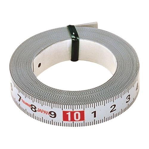 Maßband, Stahl Bandmaß PIT50, selbstklebendes Messband Länge 5 m, Breite 13 mm