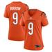 Women's Nike Joe Burrow Orange Cincinnati Bengals Game Jersey