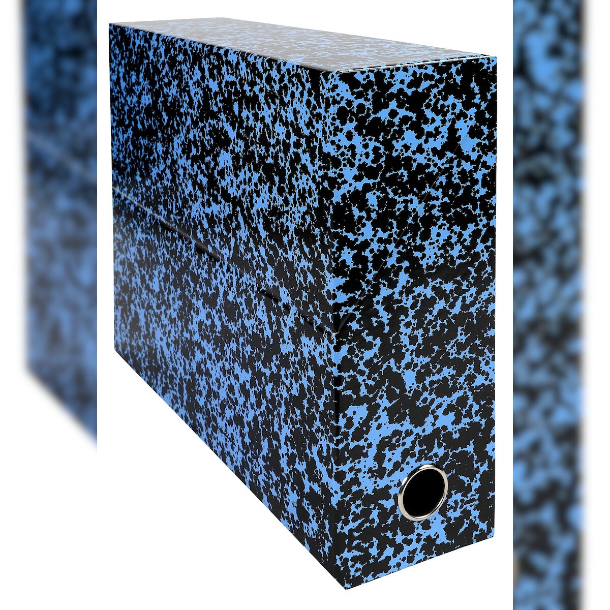 Exacompta 89722E 5x Transferbox, Rücken 90mm, 25x33cm für DIN A4 - Annonay - Blau Image