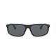 Emporio Armani 0EA4144 Sunglasses, Matte Black/Green Rubber, 68