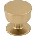 Top Knobs Nouveau Essex 1 3/16" Diameter Mushroom Knob in Brown | Wayfair M1570