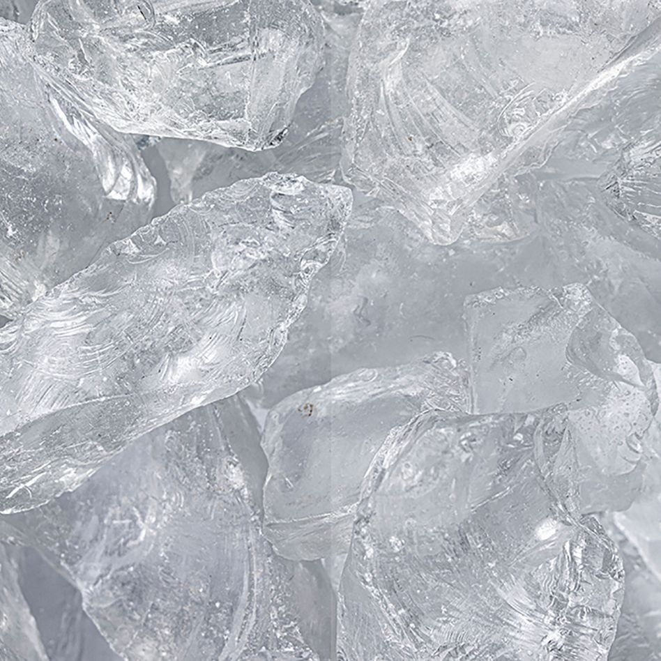 Glas Steinschlag Glas Clear, 30 kg (Bigbag) Image