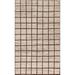 Checkered Oriental Gabbeh Kashkoli Area Rug Wool Hand-knotted Carpet - 5'10" x 8'9"