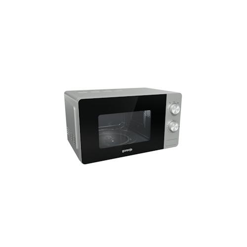 Gorenje MO20E1S Über den Bereich Solo-Mikrowelle 20 l 800 W Schwarz, Edelstahl