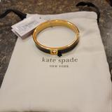 Kate Spade Jewelry | Kate Spade Black And Gold Bangle Bracelet | Color: Black/Gold | Size: Os