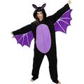 Funidelia | Bat Costume for men and women Animals - Costume for adults accessory fancy dress & props for Halloween, carnival & parties - Size M - L - Black