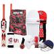 CW County Cricket Kit Camouflauge Backpack Full Kit for Boys - Girls Cricket Kit with Bat Complete Cricket Equipment Leather Ball Kashmir Willow All Age Players RH/LH (4 For 8-9 Yr, Right)