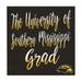 Black Southern Miss Golden Eagles 10'' x Grad Plaque