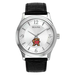 Men's Silver Maryland Terrapins Leather Watch