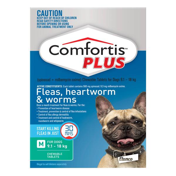 comfortis-plus--trifexis--for-medium-dogs-9.1-18-kg--20.1---40lbs--green-6-chews/