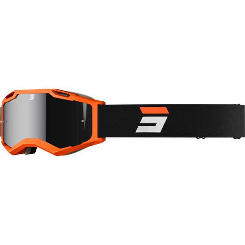 Shot Iris 2.0 Tech Motocross Brille, schwarz-orange