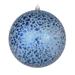 The Holiday Aisle® Crackle Ball Ornament Plastic in Blue | 4 H x 4 W x 0.5 D in | Wayfair 17FCA037CA85491EAAFA6788DDAF8A02