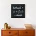 Trinx Scrub a Dub Dub - Unframed Textual Art on Canvas in Black | 12 H x 12 W x 1.25 D in | Wayfair ADB62C5814544394A3958B43B81F3443