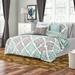 Lark Manor™ Jaelynn 6 Piece Printed Quilt Set w/ Throw Pillows Polyester/Polyfill/Microfiber in Blue | Wayfair ALCT4991 28007413