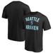 Men's Fanatics Branded Black Seattle Kraken Team Victory Arch T-Shirt