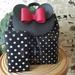 Kate Spade Bags | Kate Spade Nwt Minnie Mouse Medium Refined Leather Backpack Bifold Wallet | Color: Black/White | Size: 9.3'' H X 9.8'' W X 5.3'' D