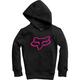 Fox Racing Youth Legacy Boys Pullover Hoody Medium Black Pink