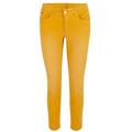 MAC Jeans Women's Dream Slim Straight Jeans, Yellow Green, 32W / 31L