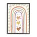 Stupell Industries Children's Rainbow Arch Heart Shapes Warm Desert Tones Stretched Canvas Wall Art By Ziwei Li Canvas | Wayfair aj-378_fr_24x30