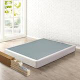 Alwyn Home Audra Wood Unassembled Traditional Box Spring/Foundation for Mattress, White Wood in Brown | 8 H x 38 W in | Wayfair