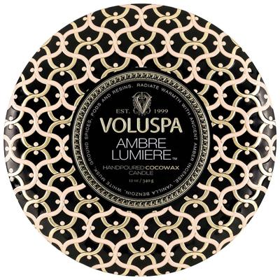 VOLUSPA - Maison Noir 3 Wick Tin Candle Kerzen 1 ct