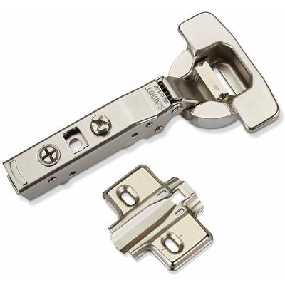 MASTER TOOLLESS Topfband T45 Eckanschlag 110° mit Langlochverstellung Möbelscharnier Image
