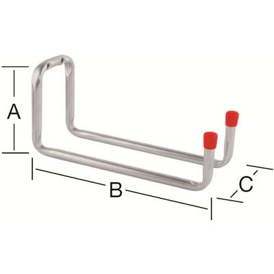 Vormann Hängs dran Gerätehalter 120X250X90 verzinkt