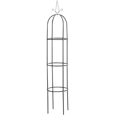 Rosensäule Romantika, Obelisk, Höhe 190 cm, ø 38cm schwarz 1 Stück Image