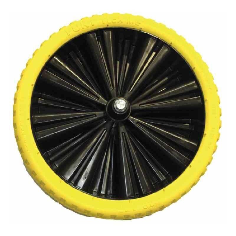 Ersatzrad Rad Flex Lite 400×100 mm Schubkarre Gartenkarre Baukarre – Fort