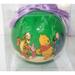 Disney Holiday | Disney Gang Green Round Bulb Winnie The Pooh Ornament 4" | Color: Green | Size: Os