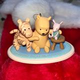Disney Holiday | Disney Baby Winnie The Pooh Tigger Piglet 2008 Hallmark Christmas Ornament | Color: Orange | Size: 3.5”X2.5”