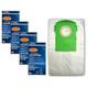 12 Hoover Type W2 Windtunnel Allergy Vacuum Bags, Bagged, Upright Vacuum Cleaners, W2, 401080W2