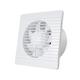 Exhaust Fan 4/6/8Inch Extractor Ventilation Fan Exhaust Air Blower High Speed Bathroom Kitchen Toilet Air Vent Window Wall Fan Square Exhaust Fan Vent Fan ( Plug Type : UK , Size : 6inch )