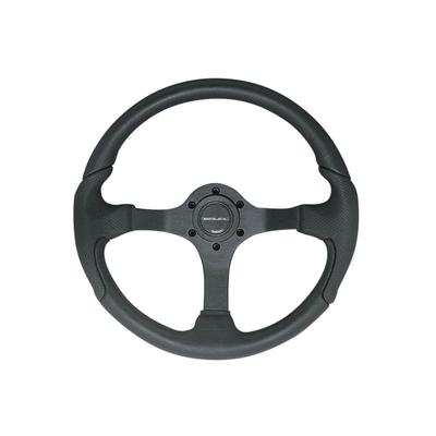 Uflex USA 61812M Steering Wheel Grip With Spokes Black NISIDA-B/B