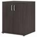 Bush Business Furniture Universal Laundry Room Storage Cabinet with Doors and Shelves in Storm Gray - Bush Business Furniture LNS128SG-Z