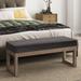 WYNDENHALL Madison 44 inch Wide Contemporary Rectangle Ottoman Bench
