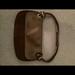 Victoria's Secret Bags | Brown Ultra Suede W/ Bronze Leather Flap | Color: Brown | Size: Os