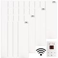 MYLEK Panel Heater Radiator Wifi Smart App Electric 1000W With Thermostat - Wall Mounted or Floor Standing Lot 20 Compliant - Bathroom IP24 Rated - for Homes, Offices and More (1KW)